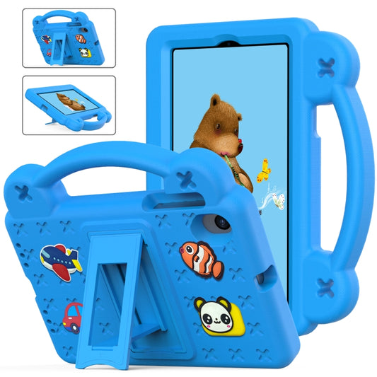 For Walmart Onn 7.0 Gen4 2024 Handle Kickstand Children EVA Shockproof Tablet Case(Sky Blue) - Others by PMC Jewellery | Online Shopping South Africa | PMC Jewellery | Buy Now Pay Later Mobicred