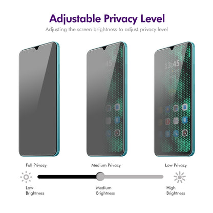 For Tecno Spark 9 ENKAY Hat-Prince 28 Degree Anti-peeping Privacy Tempered Glass Film - Tecno Tempered Glass by ENKAY | Online Shopping South Africa | PMC Jewellery | Buy Now Pay Later Mobicred