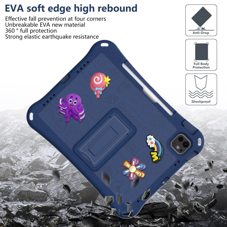 For iPad Pro 11 2024 Hi Baby EVA Full Body Tablet Case with Strap(Navy Blue) - iPad Pro 11 2024 Cases by PMC TechLife | Online Shopping South Africa | PMC TechLife | Buy Now Pay Later Mobicred