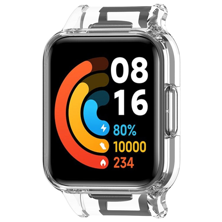 For Redmi Watch 4 Half Pack PC Watch Protective Case(Transparent) - Watch Cases by PMC TechLife | Online Shopping South Africa | PMC TechLife | Buy Now Pay Later Mobicred