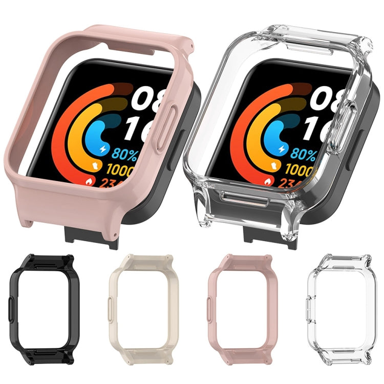 For Redmi Watch 3 Active Half Pack PC Watch Protective Case(Transparent) - Watch Cases by PMC TechLife | Online Shopping South Africa | PMC TechLife | Buy Now Pay Later Mobicred