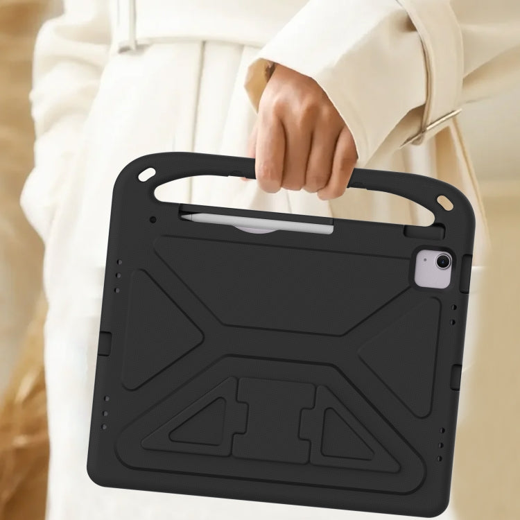 For iPad Pro 13 2024 Handle EVA Shockproof Tablet Case with Holder(Black) - iPad Pro 13 2024 Cases by PMC TechLife | Online Shopping South Africa | PMC TechLife | Buy Now Pay Later Mobicred