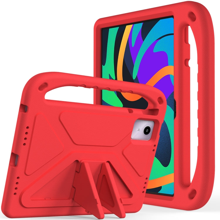 For iPad Pro 13 2024 Handle EVA Shockproof Tablet Case with Holder(Red) - iPad Pro 13 2024 Cases by PMC TechLife | Online Shopping South Africa | PMC TechLife | Buy Now Pay Later Mobicred