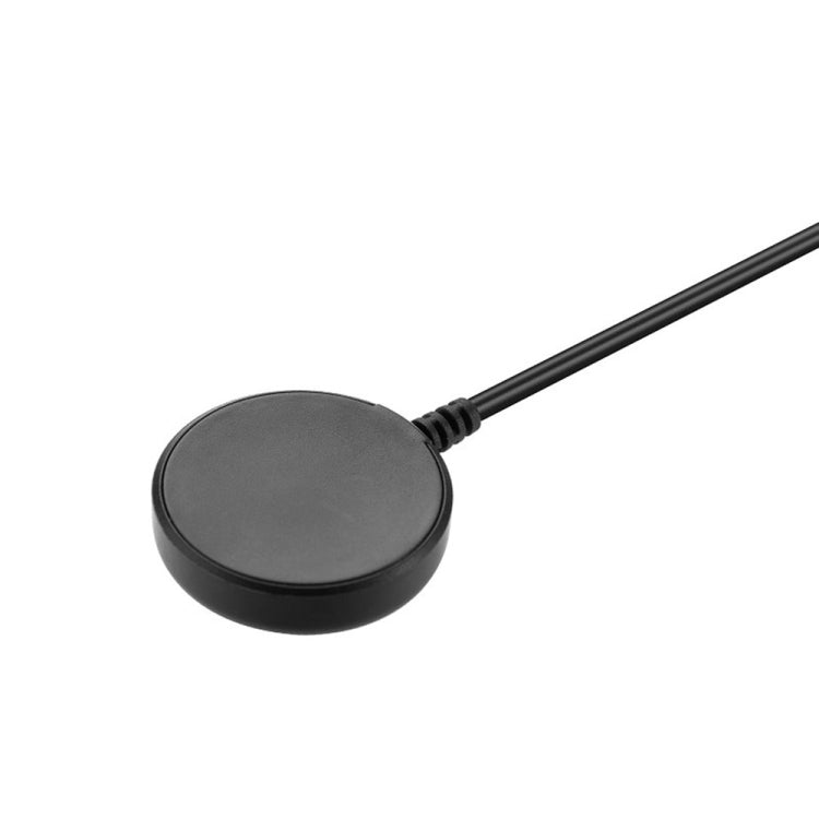 For Samsung Galaxy Watch 7 USB Interface Smart Watch Magnetic Charging Cable(Black) - Charger by PMC TechLife | Online Shopping South Africa | PMC TechLife | Buy Now Pay Later Mobicred