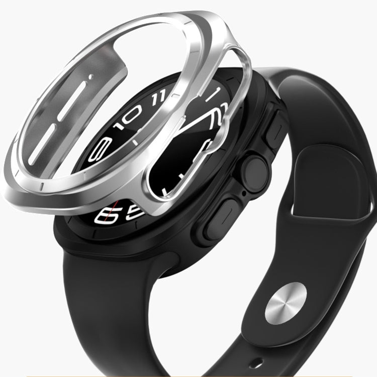 For Samsung Galaxy Watch Ultra 47mm Hollowed PC Watch Protective Case(Pink) - Watch Cases by PMC TechLife | Online Shopping South Africa | PMC TechLife | Buy Now Pay Later Mobicred