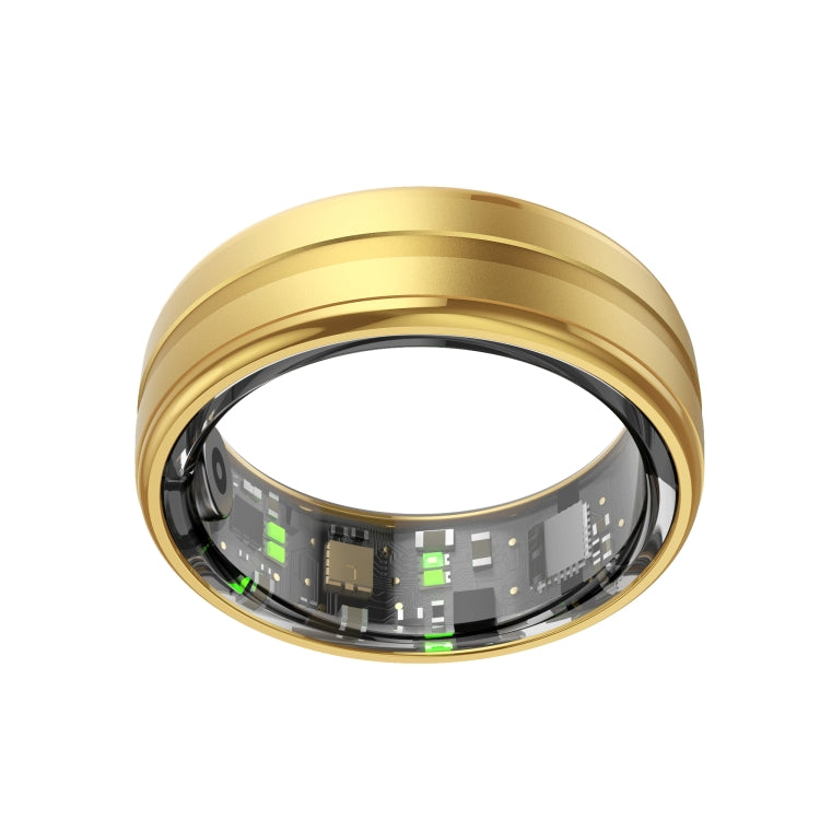 R06 SIZE 8 Smart Ring, Support Heart Rate / Blood Oxygen / Sleep Monitoring / Multiple Sports Modes(Gold) - Smart Rings / Smart Telephones by PMC Jewellery | Online Shopping South Africa | PMC Jewellery | Buy Now Pay Later Mobicred