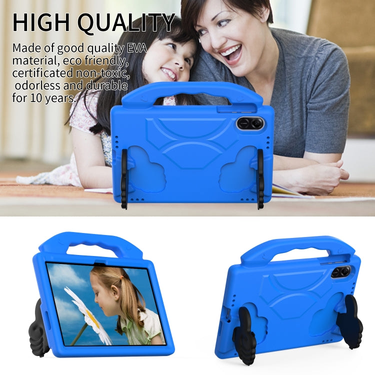 For Honor Pad X9 Children EVA Shockproof Tablet Case with Thumb Bracket(Blue) - Honor by PMC TechLife | Online Shopping South Africa | PMC TechLife | Buy Now Pay Later Mobicred