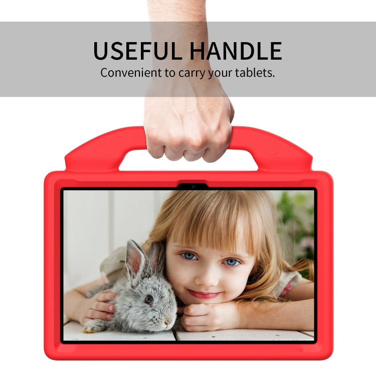 For Honor Pad X9 Children EVA Shockproof Tablet Case with Thumb Bracket(Red) - Honor by PMC TechLife | Online Shopping South Africa | PMC TechLife | Buy Now Pay Later Mobicred