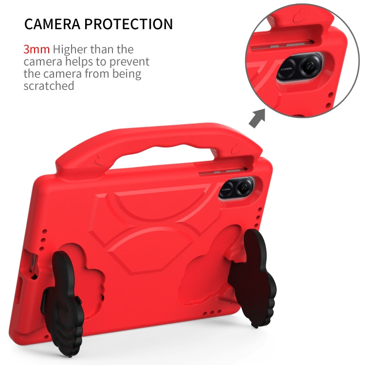 For Honor Pad X9 Children EVA Shockproof Tablet Case with Thumb Bracket(Red) - Honor by PMC TechLife | Online Shopping South Africa | PMC TechLife | Buy Now Pay Later Mobicred