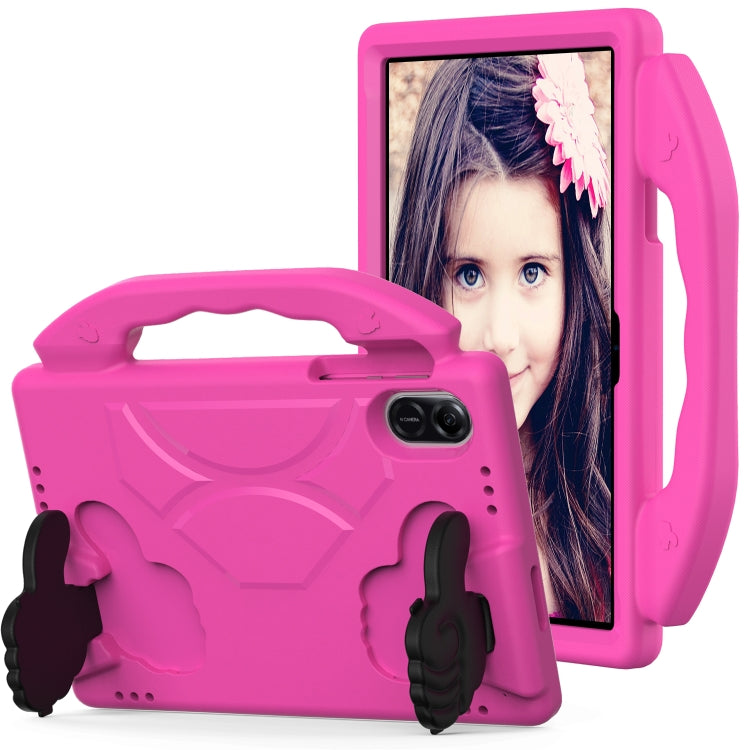 For Honor Pad X9 Children EVA Shockproof Tablet Case with Thumb Bracket(RoseRed) - Honor by PMC TechLife | Online Shopping South Africa | PMC TechLife | Buy Now Pay Later Mobicred