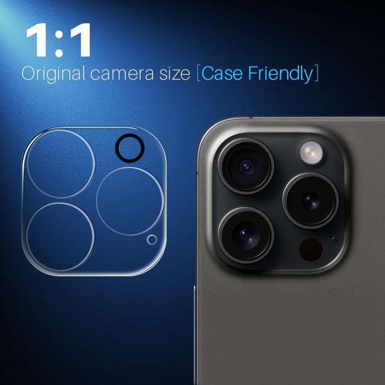 For iPhone 15 Pro / 15 Pro Max NORTHJO Camera Lens Protector 3D HD Tempered Glass Film(Clear) - free shipping - PMC Jewellery - Order now!