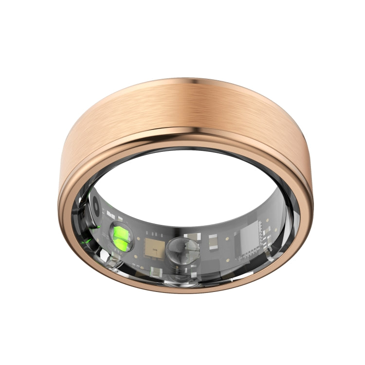 R03 SIZE 9 Smart Ring, Support Heart Rate / Blood Oxygen / Sleep / Multiple Sports Modes(Gold) - Smart Rings / Smart Telephones by PMC TechLife | Online Shopping South Africa | PMC TechLife | Buy Now Pay Later Mobicred