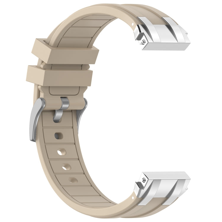 For Samsung Galaxy Watch Active 2 20mm Quick Release Silver Buckle Royal Silicone Watch Band(Starlight) - free shipping - PMC TechLife - Order now!