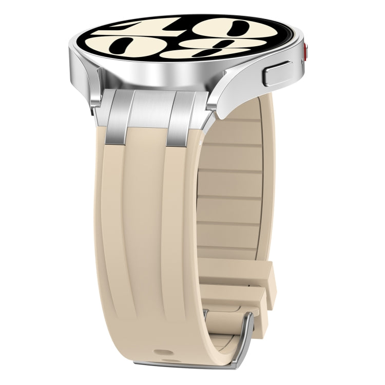 For Huawei Watch Ultimate 22mm Quick Release Silver Buckle Royal Silicone Watch Band(Starlight) - free shipping - PMC TechLife - Order now!