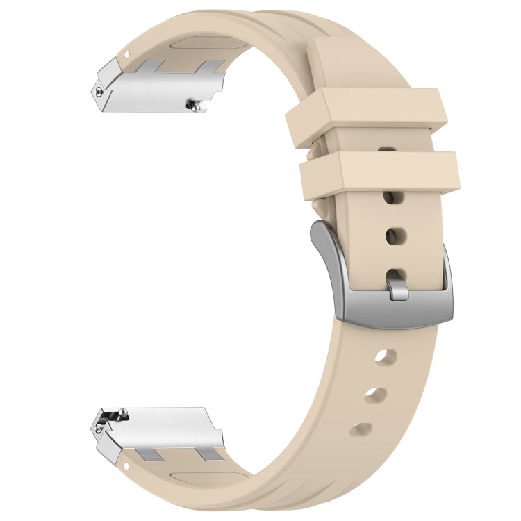 For Honor Magic Watch 2 46mm 22mm Quick Release Silver Buckle Royal Silicone Watch Band(Starlight) - free shipping - PMC TechLife - Order now!