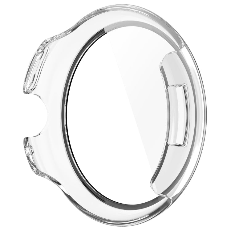 For Google Pixel Watch 3 41mm PC + Tempered Film Integrated Watch Protective Case(Transparent) - Watch Cases by PMC TechLife | Online Shopping South Africa | PMC TechLife | Buy Now Pay Later Mobicred
