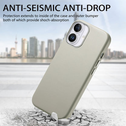 For iPhone 16 Pro Max Electroplated Metal Button Shockproof Phone Case(White) - iPhone 16 Pro Max Cases by PMC Jewellery | Online Shopping South Africa | PMC Jewellery | Buy Now Pay Later Mobicred