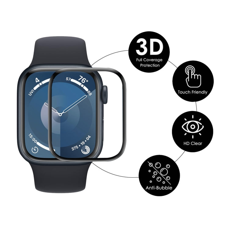 For Apple Watch Series 10 46mm ENKAY 3D Full Coverage Soft PC Edge PMMA HD Screen Film - Screen Protector by ENKAY | Online Shopping South Africa | PMC TechLife | Buy Now Pay Later Mobicred