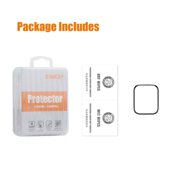 For Apple Watch Series 10 46mm ENKAY 3D Full Coverage Soft PC Edge PMMA HD Screen Film - Screen Protector by ENKAY | Online Shopping South Africa | PMC TechLife | Buy Now Pay Later Mobicred