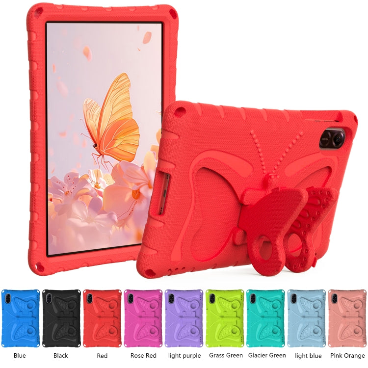 For Honor Pad X8 Pro 11.5 Butterfly Bracket EVA Shockproof Tablet Case(Red) - Honor by PMC TechLife | Online Shopping South Africa | PMC TechLife | Buy Now Pay Later Mobicred