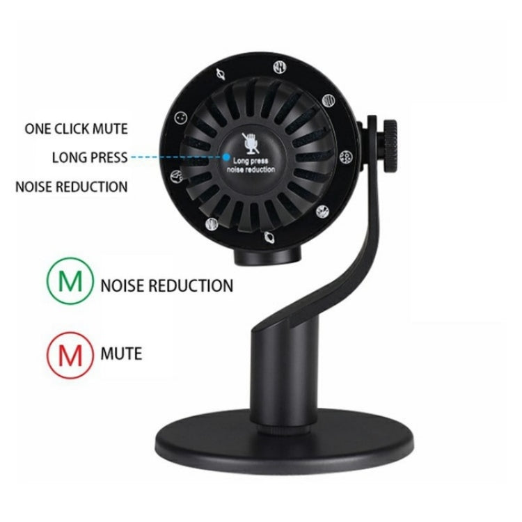 PDO-20 USB Gaming Desktop Microphone Noise Reduction Condenser Microphone(White) - Microphone by PMC Jewellery | Online Shopping South Africa | PMC Jewellery | Buy Now Pay Later Mobicred