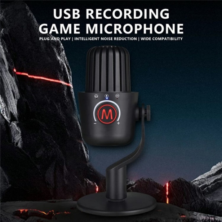 PDO-20 USB Gaming Desktop Microphone Noise Reduction Condenser Microphone(White) - Microphone by PMC Jewellery | Online Shopping South Africa | PMC Jewellery | Buy Now Pay Later Mobicred