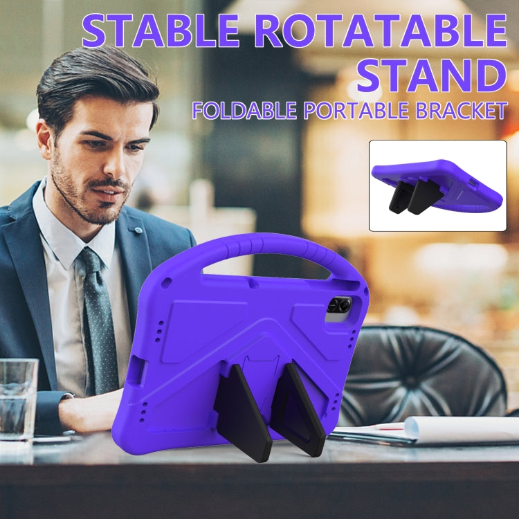For Infinix XPad 11 inch 2024 EVA Shockproof Tablet Case with Holder(Purple) - Others by PMC Jewellery | Online Shopping South Africa | PMC Jewellery | Buy Now Pay Later Mobicred