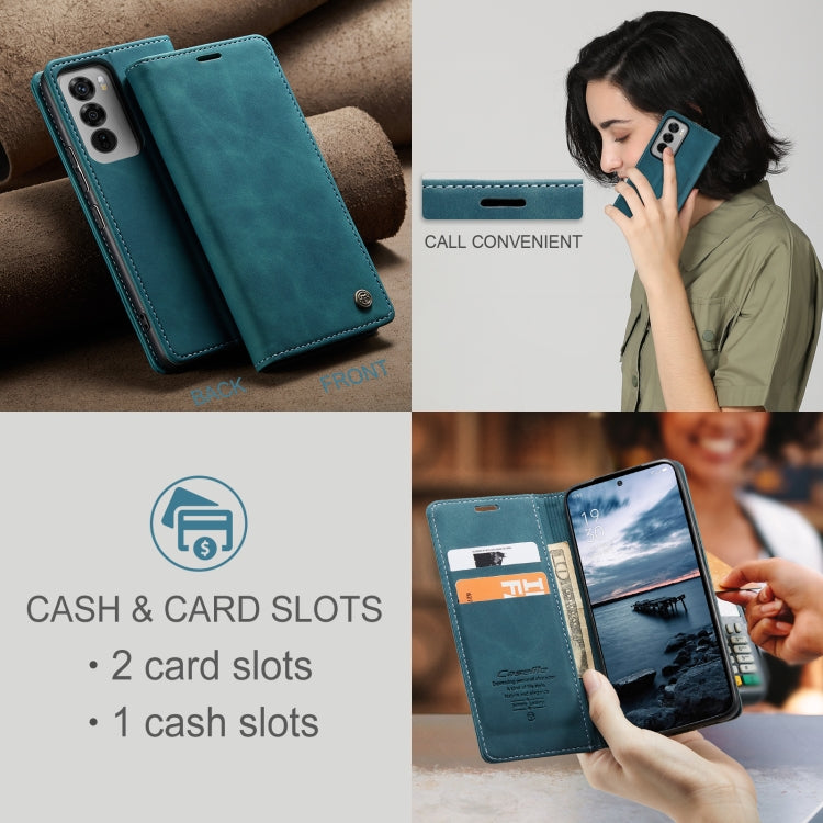 For OPPO Reno12 Pro 5G Global CaseMe 013 Multifunctional Horizontal Flip Leather Phone Case(Blue) - Reno12 Pro Cases by CaseMe | Online Shopping South Africa | PMC Jewellery | Buy Now Pay Later Mobicred