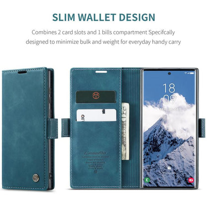 For Samsung Galaxy S25 Ultra 5G CaseMe 013 Multifunctional Horizontal Flip Leather Phone Case(Blue) - Galaxy S25 Ultra 5G Cases by CaseMe | Online Shopping South Africa | PMC Jewellery | Buy Now Pay Later Mobicred