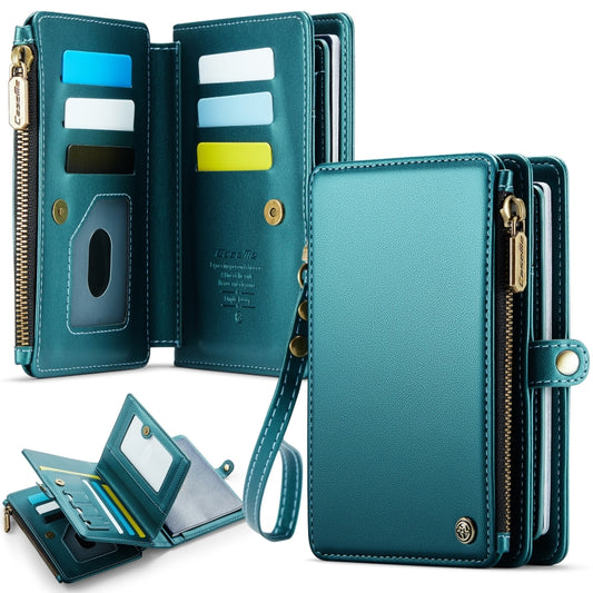 CaseMe-Me60 Multi-functional Anti-theft Swipe Passport Wallet(Green) -  by CaseMe | Online Shopping South Africa | PMC Jewellery | Buy Now Pay Later Mobicred