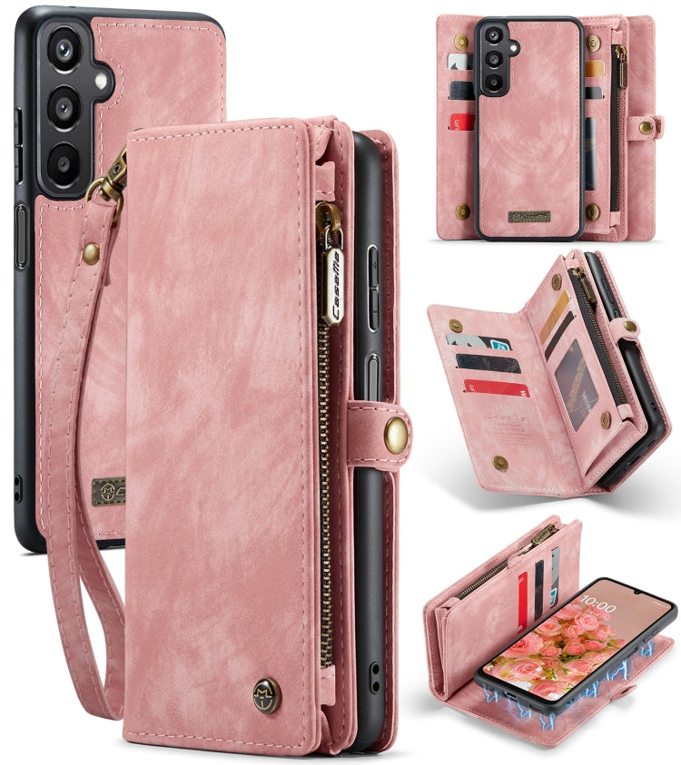 For Samsung Galaxy A16 5G CaseMe 008 Detachable Multifunctional Leather Phone Case(Pink) - Galaxy Phone Cases by CaseMe | Online Shopping South Africa | PMC Jewellery | Buy Now Pay Later Mobicred