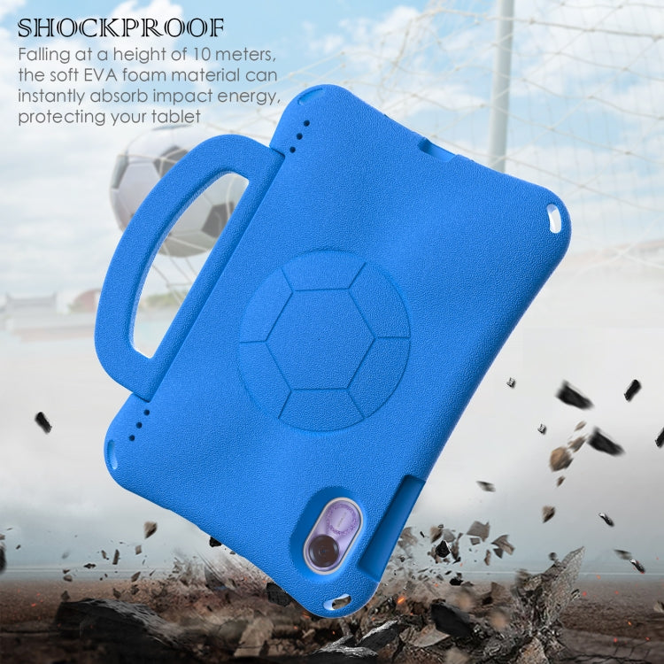 For Honor Pad X9 Handle Football Shaped EVA Shockproof Tablet Case(Blue) - Honor by PMC TechLife | Online Shopping South Africa | PMC TechLife | Buy Now Pay Later Mobicred