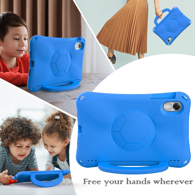 For Honor Pad X9 Handle Football Shaped EVA Shockproof Tablet Case(Blue) - Honor by PMC TechLife | Online Shopping South Africa | PMC TechLife | Buy Now Pay Later Mobicred