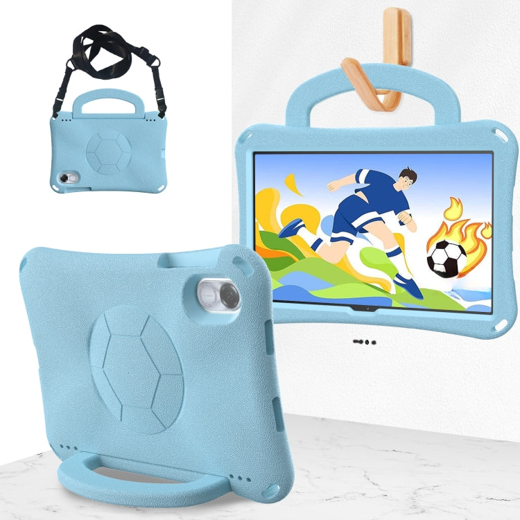 For Honor Pad X9 Handle Football Shaped EVA Shockproof Tablet Case(Light Blue) - Honor by PMC TechLife | Online Shopping South Africa | PMC TechLife | Buy Now Pay Later Mobicred