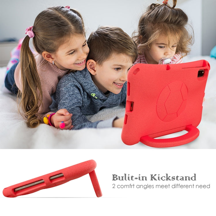 For Honor Pad V6 10.4 2024 Handle Football Shaped EVA Shockproof Tablet Case(Red) - Honor by PMC TechLife | Online Shopping South Africa | PMC TechLife | Buy Now Pay Later Mobicred
