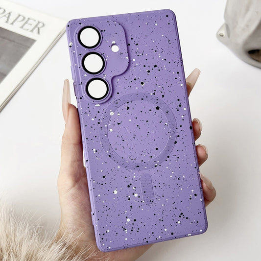 For Samsung Galaxy S25+ 5G Starry Sky TPU Shockproof MagSafe Phone Case(Purple) - Galaxy S25+ 5G Cases by PMC Jewellery | Online Shopping South Africa | PMC Jewellery | Buy Now Pay Later Mobicred