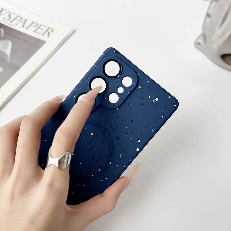 For Samsung Galaxy S25 5G Starry Sky TPU Shockproof MagSafe Phone Case(Green) - Galaxy S25 5G Cases by PMC Jewellery | Online Shopping South Africa | PMC Jewellery | Buy Now Pay Later Mobicred
