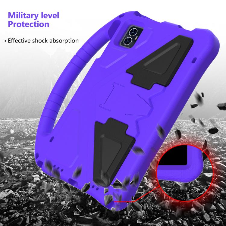 For onn. 10.1 Tablet Gen 4 2024 EVA Shockproof Tablet Case with Holder(Purple) - Others by PMC TechLife | Online Shopping South Africa | PMC TechLife | Buy Now Pay Later Mobicred