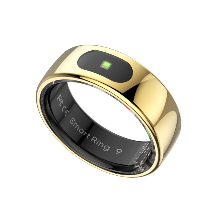 R08 SIZE 7 Smart Ring, Support Heart Rate / Blood Oxygen / Sleep / Multiple Sports Modes(Gold) - free shipping - PMC TechLife - Order now!