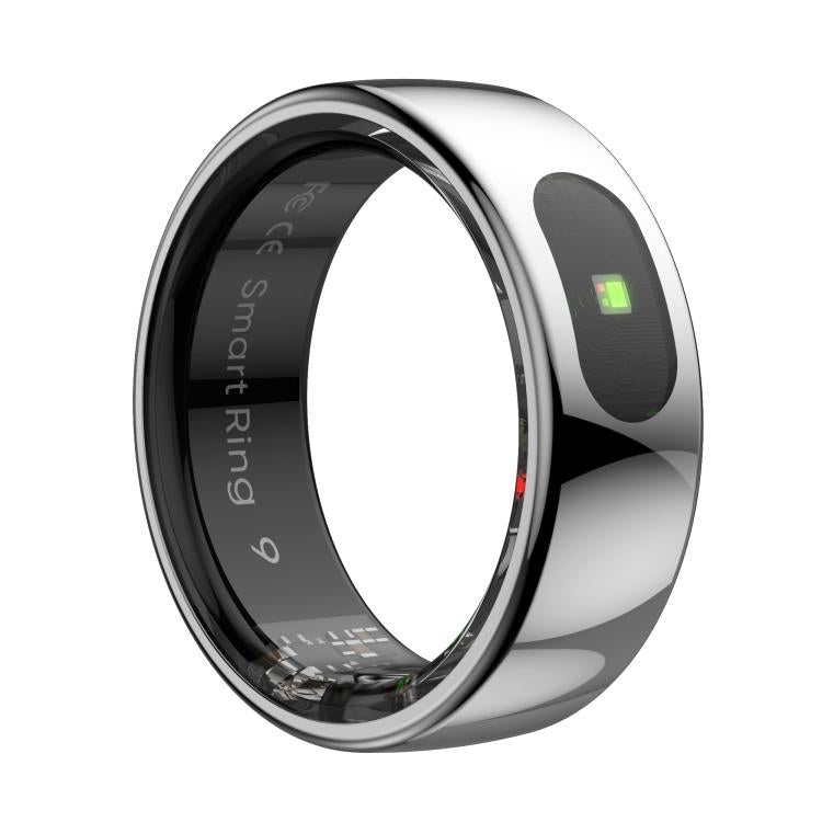 R08 SIZE 9 Smart Ring, Support Heart Rate / Blood Oxygen / Sleep / Multiple Sports Modes(Silver) - free shipping - PMC TechLife - Order now!