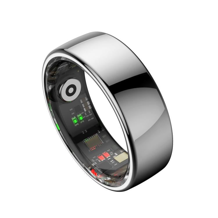R08 SIZE 9 Smart Ring, Support Heart Rate / Blood Oxygen / Sleep / Multiple Sports Modes(Silver) - free shipping - PMC TechLife - Order now!