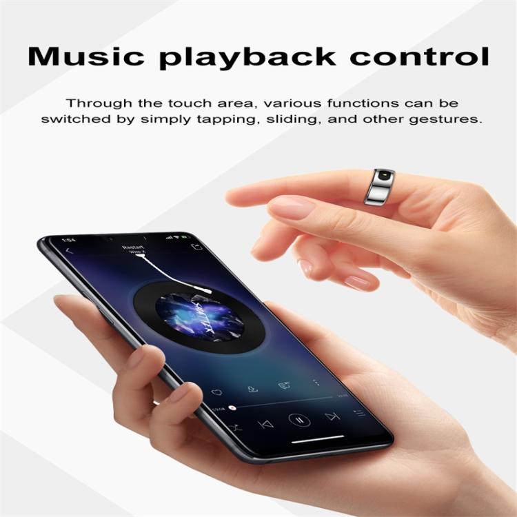 R08 SIZE 10 Smart Ring, Support Heart Rate / Blood Oxygen / Sleep / Multiple Sports Modes(Silver) - free shipping - PMC TechLife - Order now!