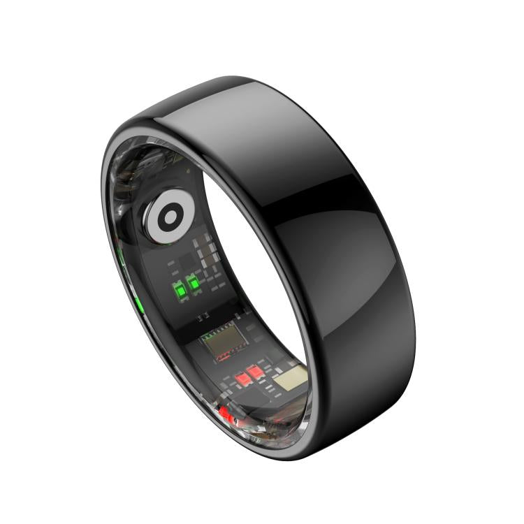 R08 SIZE 12 Smart Ring, Support Heart Rate / Blood Oxygen / Sleep / Multiple Sports Modes(Black) - free shipping - PMC TechLife - Order now!