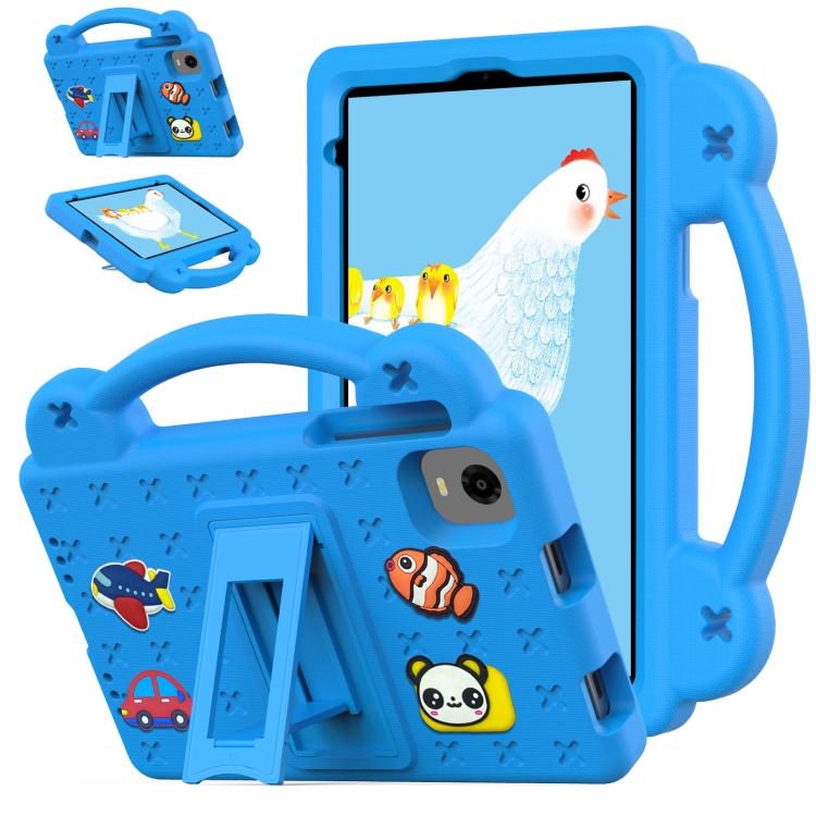 For Alldocube iPlay 60 Mini Pro Handle Kickstand Children EVA Shockproof Tablet Case(Sky Blue) - CUBE by PMC TechLife | Online Shopping South Africa | PMC TechLife | Buy Now Pay Later Mobicred
