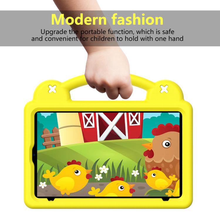 For Alldocube iPlay 60 Mini Pro Handle Kickstand Children EVA Shockproof Tablet Case(Yellow) - CUBE by PMC TechLife | Online Shopping South Africa | PMC TechLife | Buy Now Pay Later Mobicred