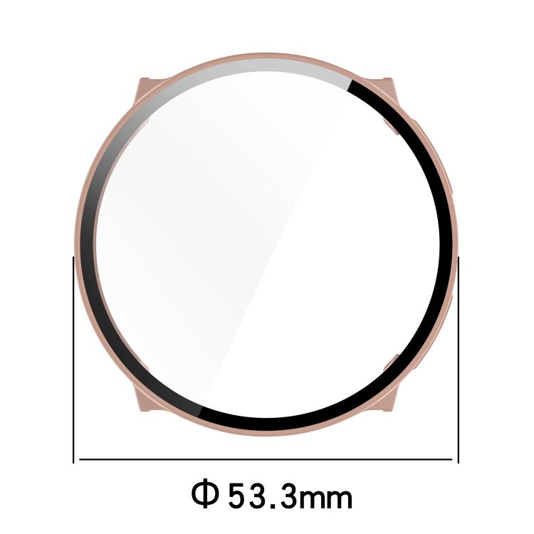 For Suunto Vertical Tempered Film Integrated PC Watch Protective Case(Ivory White) - Watch Case by PMC TechLife | Online Shopping South Africa | PMC TechLife | Buy Now Pay Later Mobicred