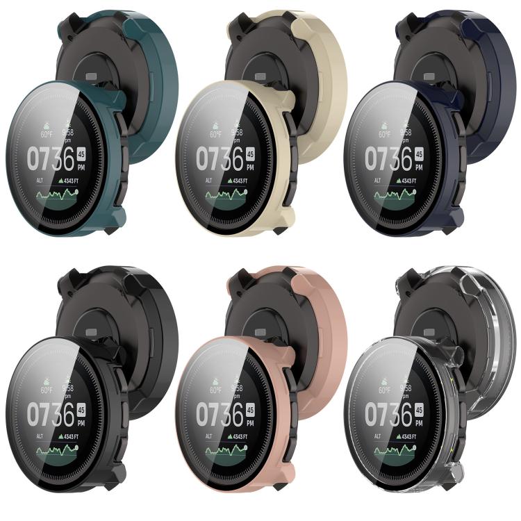 For Suunto Vertical Tempered Film Integrated PC Watch Protective Case(Transparent) - Watch Case by PMC TechLife | Online Shopping South Africa | PMC TechLife | Buy Now Pay Later Mobicred