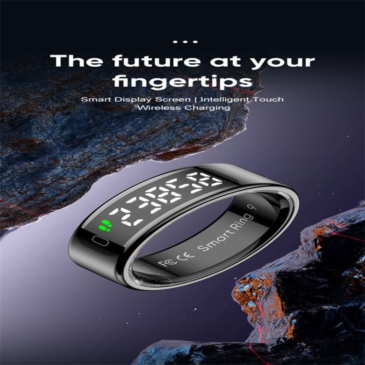 R11 SIZE 8 Smart Ring, Support Heart Rate / Blood Oxygen / Sleep / Multiple Sports Modes(Silver) - free shipping - PMC TechLife - Order now!