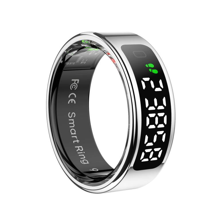 R11 SIZE 10 Smart Ring, Support Heart Rate / Blood Oxygen / Sleep / Multiple Sports Modes(Silver) - free shipping - PMC TechLife - Order now!