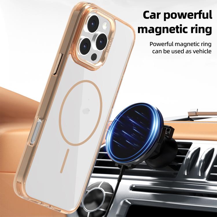 For iPhone 16e Star Shield Thin Circle MagSafe Phone Case(Pink) - iPhone 16e Cases by PMC TechLife | Online Shopping South Africa | PMC TechLife | Buy Now Pay Later Mobicred